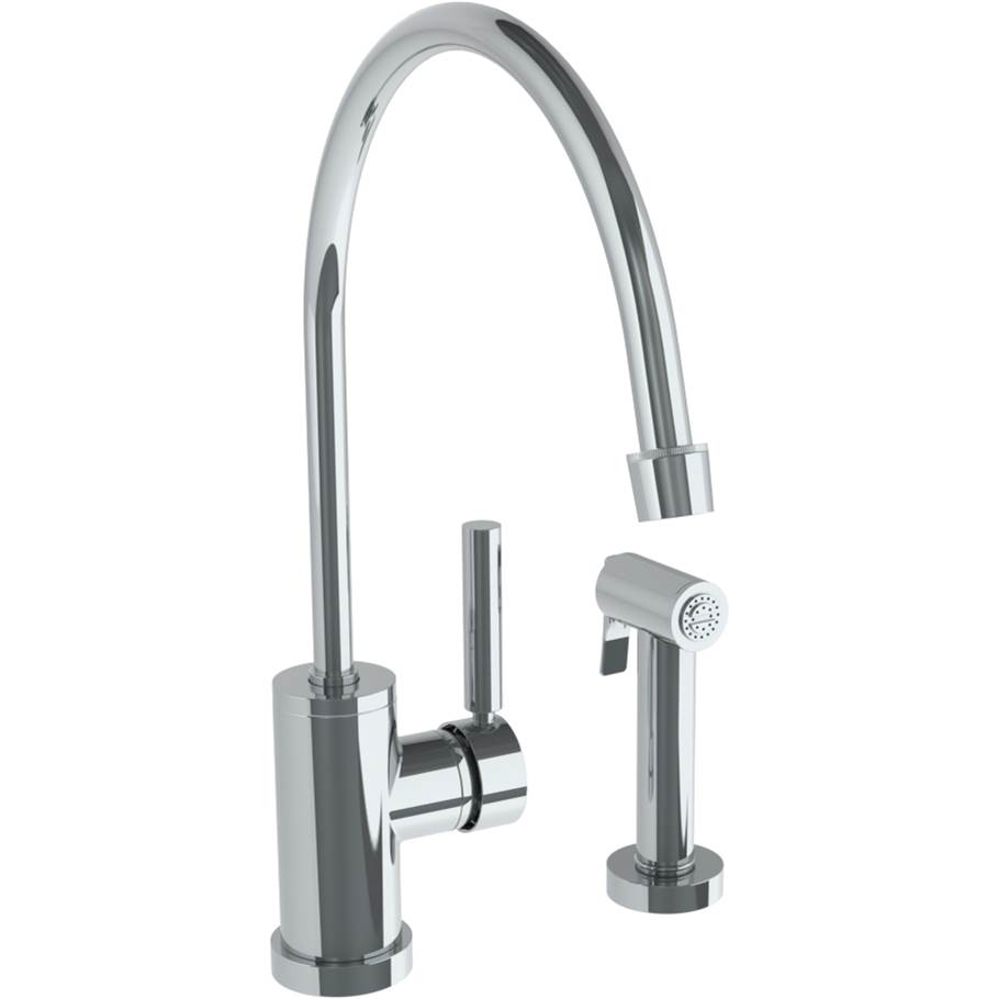 Watermark Deck Mount Kitchen Faucets item 23-7.4EG-L8-PCO