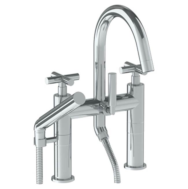 Watermark Deck Mount Roman Tub Faucets With Hand Showers item 23-8.2-L9-AGN