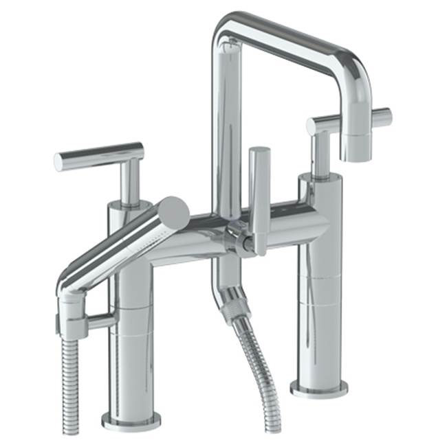 Watermark Deck Mount Roman Tub Faucets With Hand Showers item 23-8.26.2-L8-PT