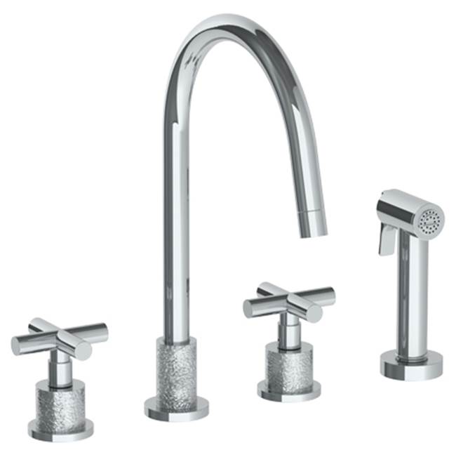 Watermark Side Spray Kitchen Faucets item 27-7.1-CL15-PG