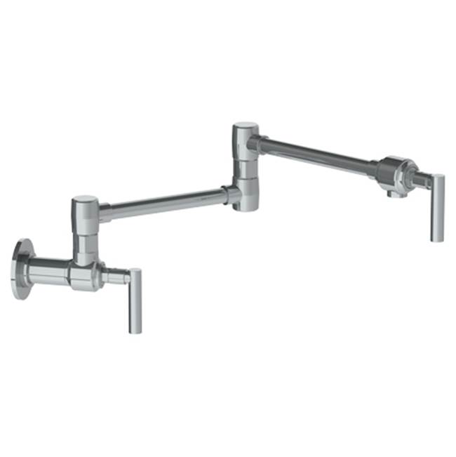 Watermark Wall Mount Pot Filler Faucets item 27-7.8-CL14-MB