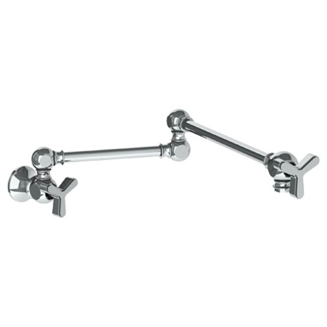Watermark Wall Mount Pot Filler Faucets item 29-7.8-TR15-WH
