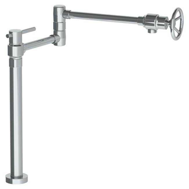 Watermark Deck Mount Pot Filler Faucets item 31-7.9-BK-GP