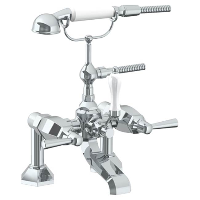 Watermark Deck Mount Roman Tub Faucets With Hand Showers item 312-8.2-Y2-WH