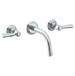 Watermark - 313-2.2S-Y2-GM - Wall Mounted Bathroom Sink Faucets