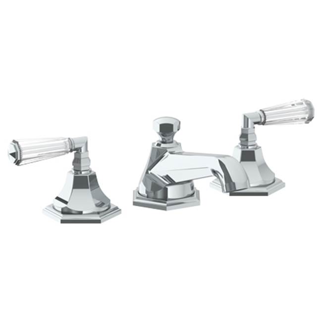 Watermark Deck Mount Bathroom Sink Faucets item 314-2-CRY4-GM
