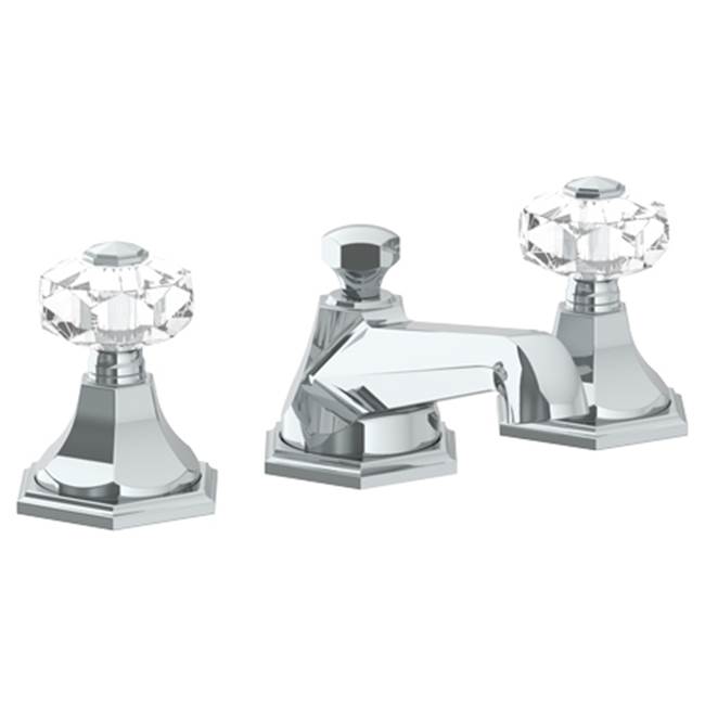 Watermark Deck Mount Bathroom Sink Faucets item 314-2-CRY5-SG