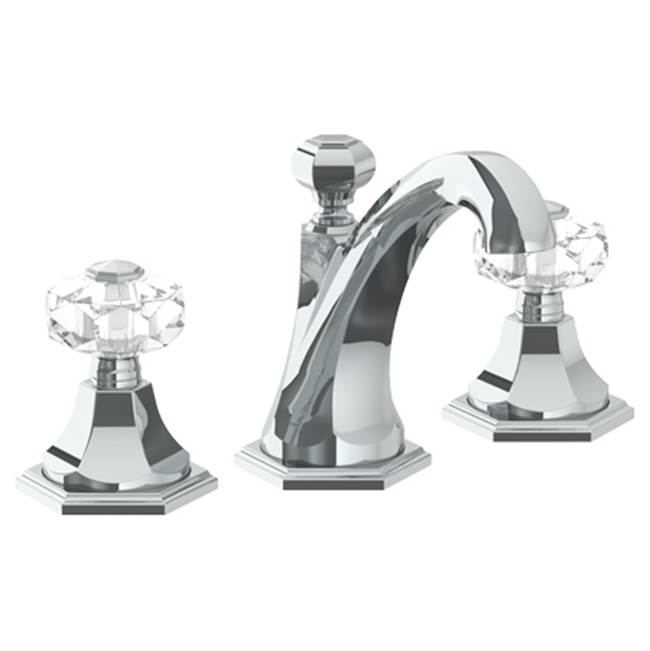 Watermark Deck Mount Bathroom Sink Faucets item 314-2.205-CRY5-VNCO