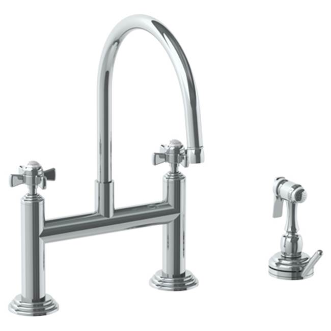 Watermark Bridge Kitchen Faucets item 321-7.65-S1-SPVD