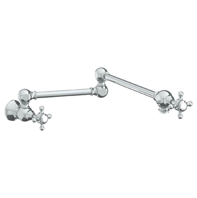 Watermark Wall Mount Pot Filler Faucets item 321-7.8-V-WH