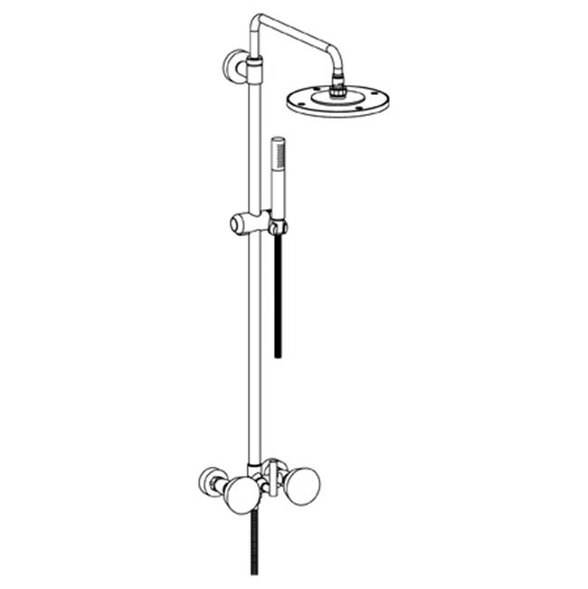 Watermark  Shower Systems item 36-6.1HS-CM-CL