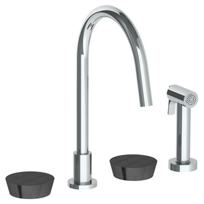 Watermark Deck Mount Kitchen Faucets item 36-7.1G-NM-WH