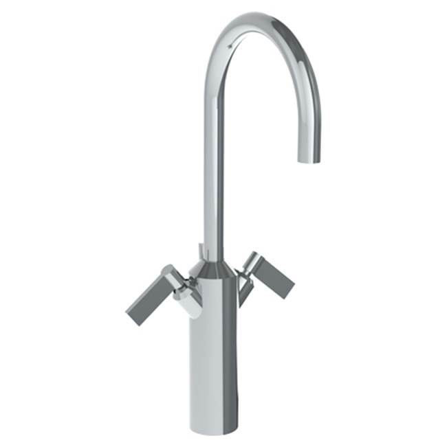 Russell HardwareWatermarkDeck Mounted 2 Handle Extended Monoblock Lavatory Mixer