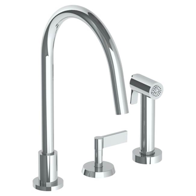 Watermark Deck Mount Kitchen Faucets item 37-7.1.3GA-BL2-PC
