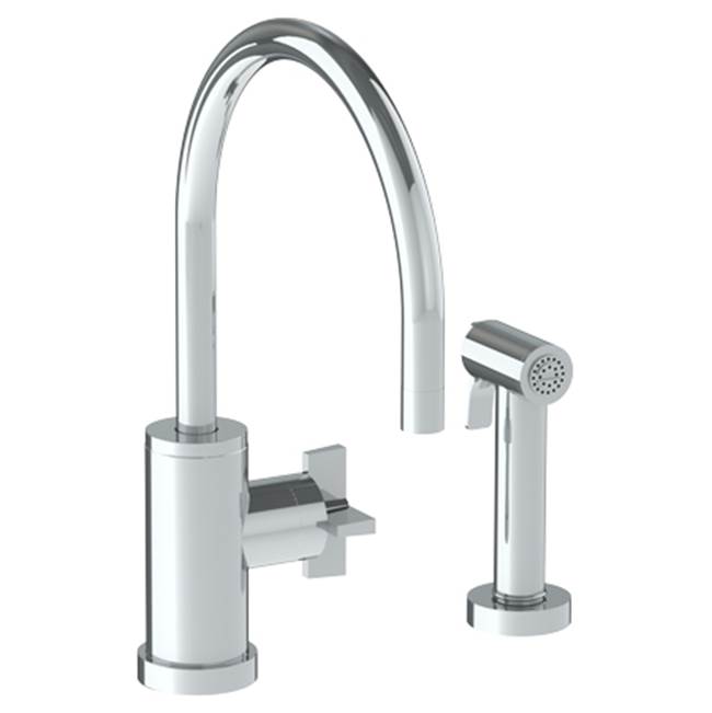 Watermark Deck Mount Kitchen Faucets item 37-7.4G-BL3-AGN