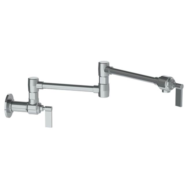 Watermark Wall Mount Pot Filler Faucets item 37-7.8-BL2-WH