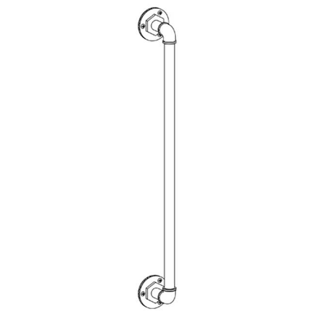 Watermark Shower Door Pulls Shower Accessories item 38-0.1A-GDP-PCO
