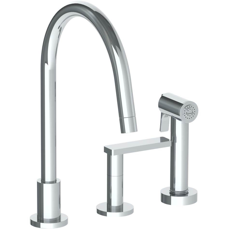 Watermark Deck Mount Kitchen Faucets item 70-7.1.3GA-RNS4-SEL