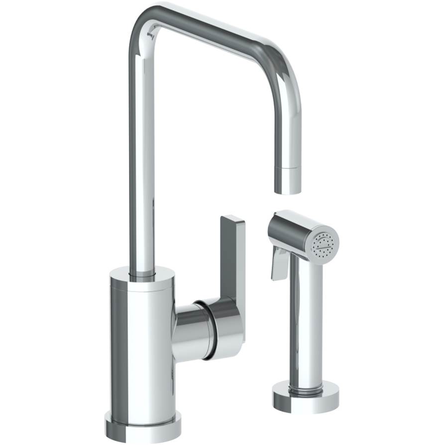 Watermark Deck Mount Kitchen Faucets item 70-7.4-RNS4-SBZ