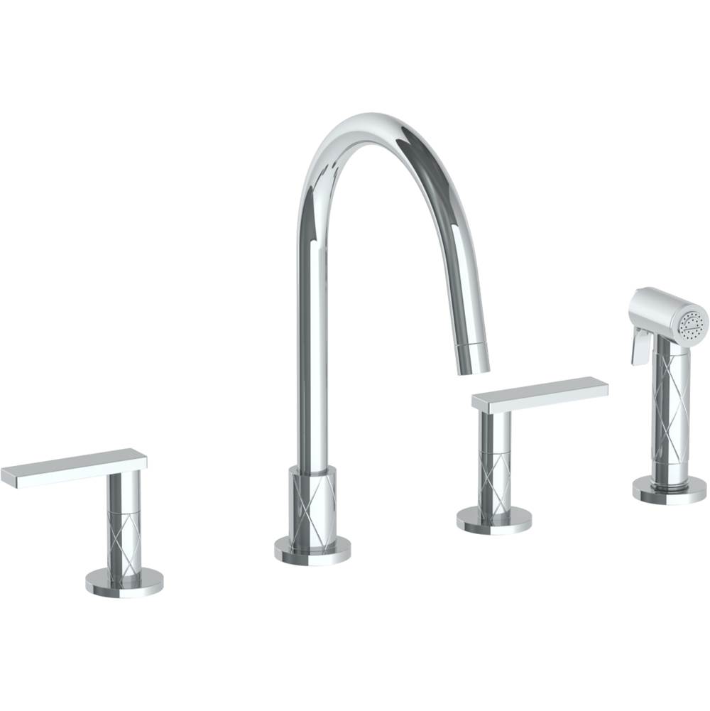 Watermark Deck Mount Kitchen Faucets item 71-7.1G-LLD4-VNCO