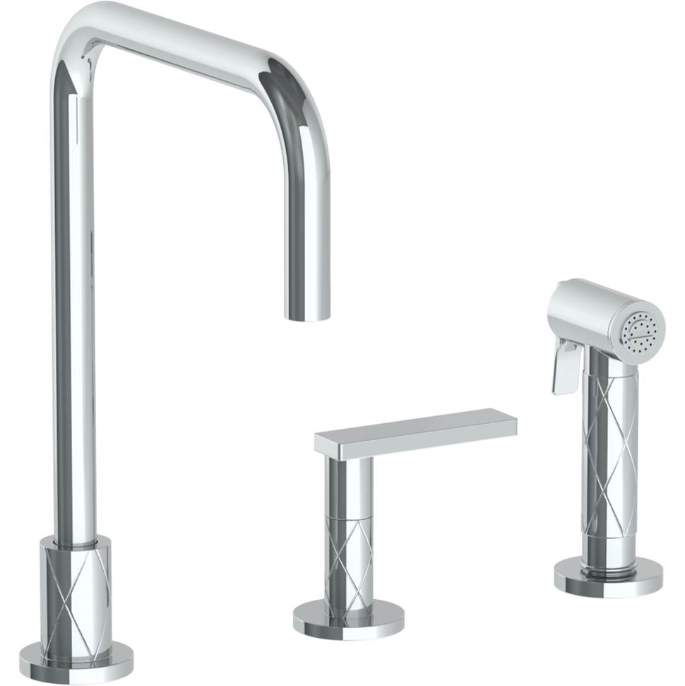 Watermark Deck Mount Kitchen Faucets item 71-7.1.3A-LLD4-SPVD