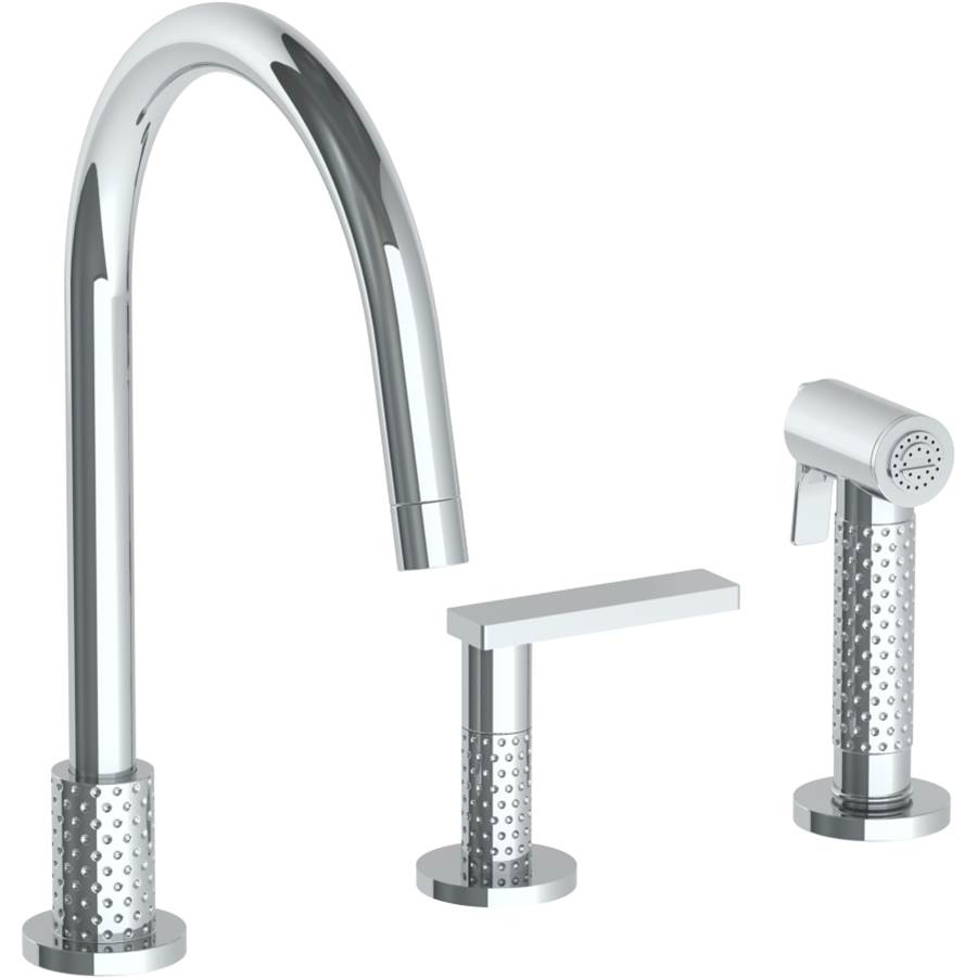 Watermark Deck Mount Kitchen Faucets item 71-7.1.3GA-LLP5-MB