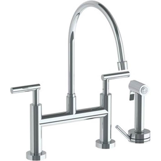 Watermark Bridge Kitchen Faucets item 23-7.6.5EG-L8-WH
