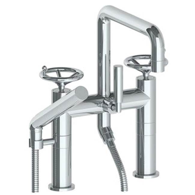 Watermark Deck Mount Roman Tub Faucets With Hand Showers item 31-8.26.2-BKA1-EB