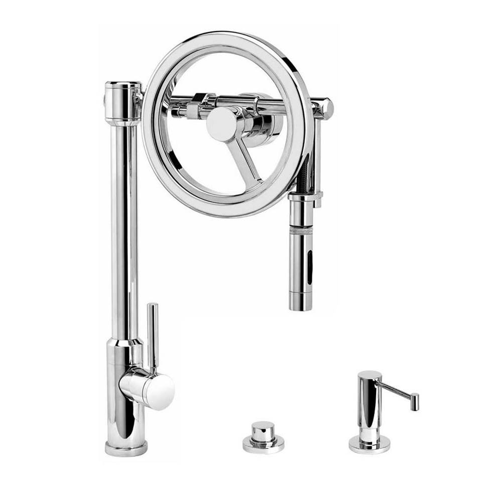Waterstone Pull Down Faucet Kitchen Faucets item 5125-3-CLZ
