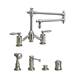 Waterstone - 6100-18-4-ABZ - Bridge Kitchen Faucets