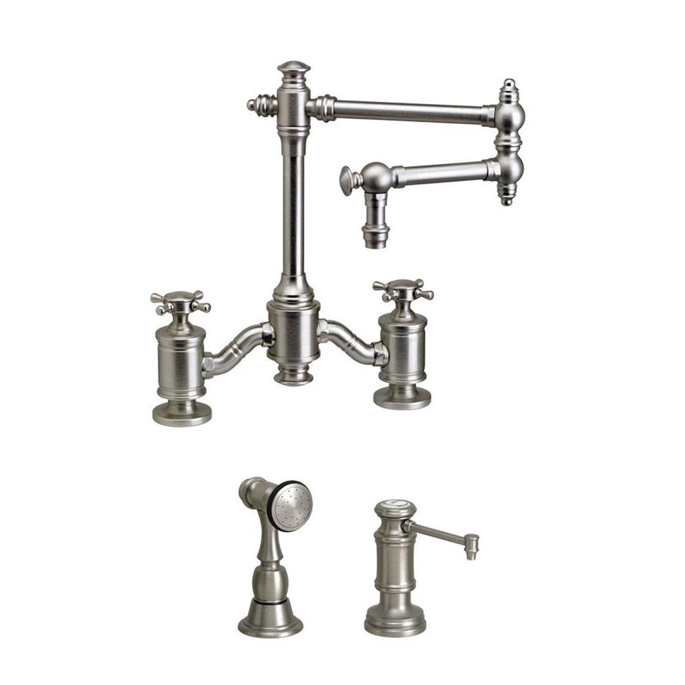 Waterstone Bridge Kitchen Faucets item 6150-12-2-SG