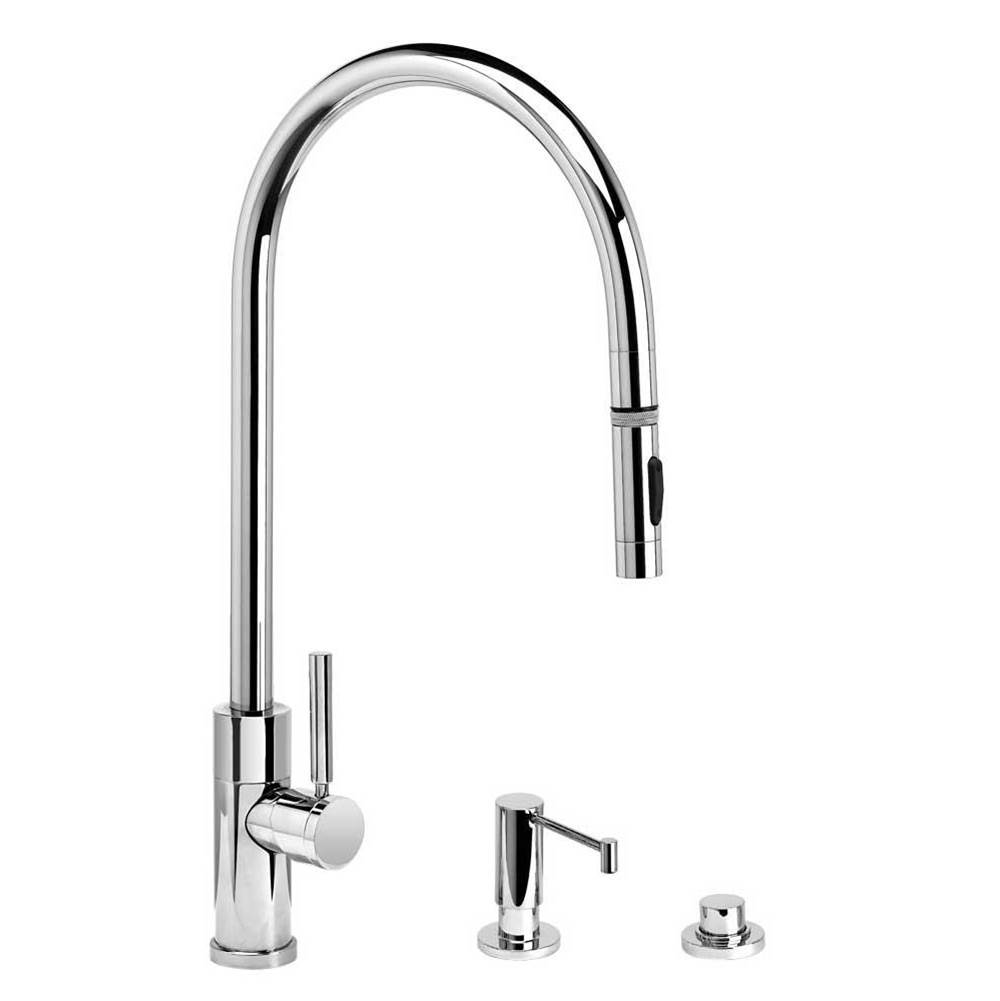 Waterstone Pull Down Faucet Kitchen Faucets item 9350-3-DAMB
