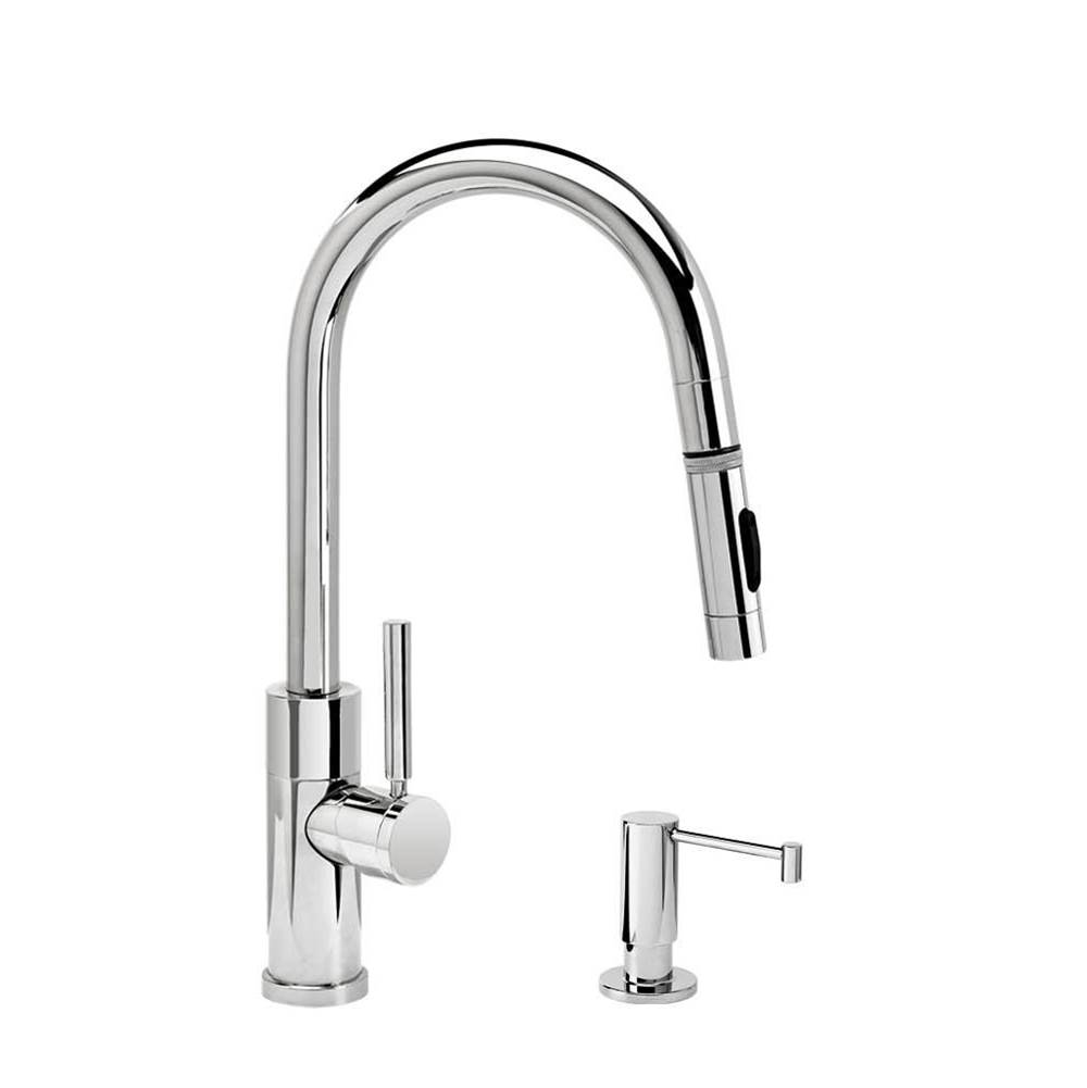 Waterstone Pull Down Bar Faucets Bar Sink Faucets item 9960-2-SG