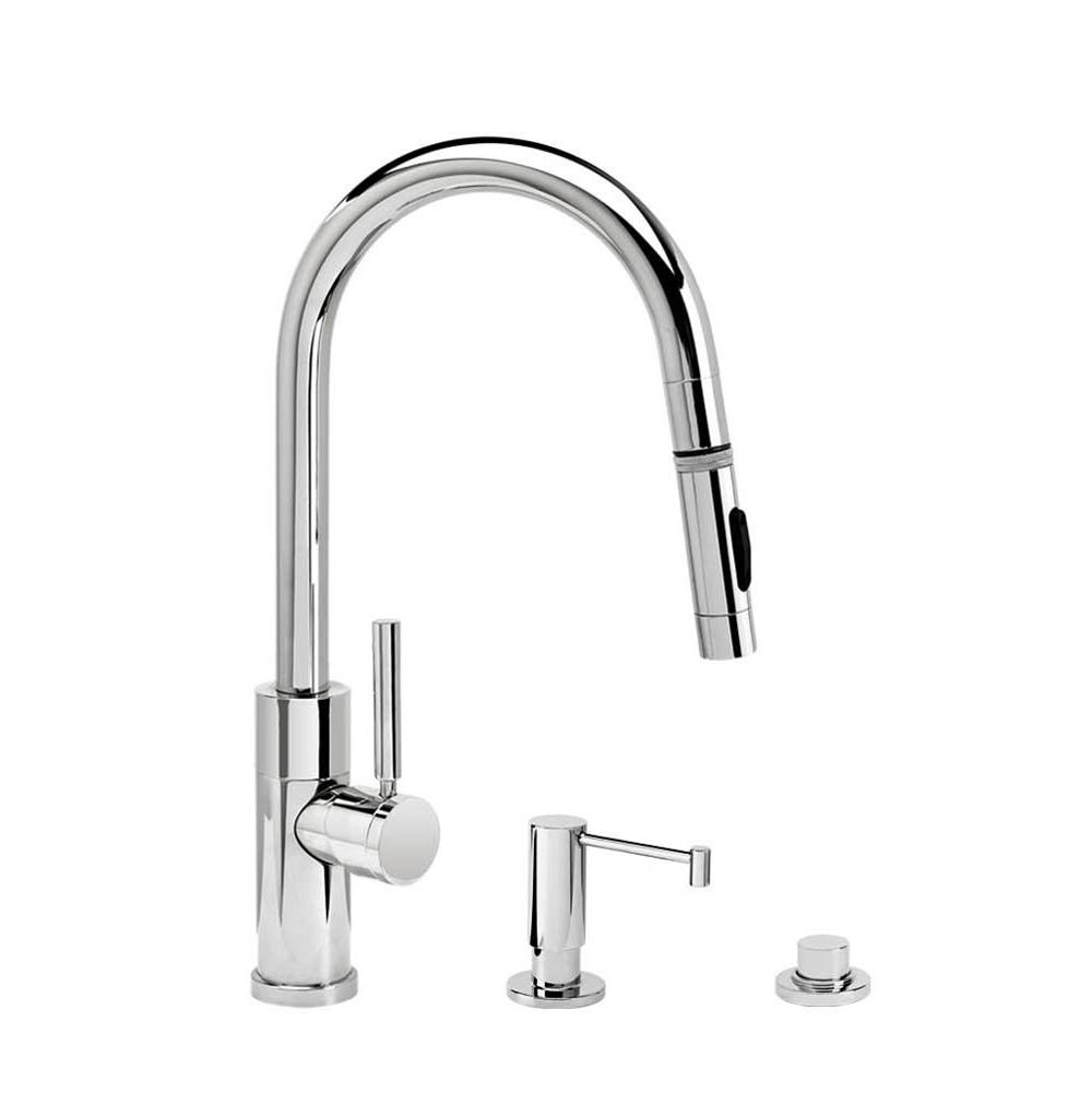 Waterstone Pull Down Bar Faucets Bar Sink Faucets item 9960-3-AC