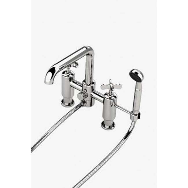 Waterworks Studio Deck Mount Roman Tub Faucets With Hand Showers item 09-63284-35763